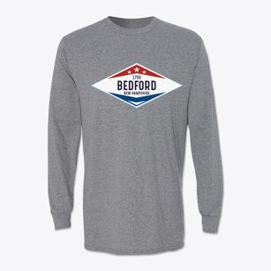 Bedford New Hampshire Diamond Star Classic Long Sleeve T-Shirt