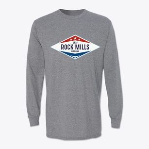 Rock Mills Alabama Diamond Star Classic Long Sleeve T-Shirt