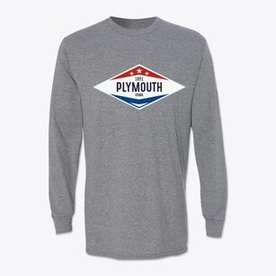 Plymouth Iowa Diamond Star Classic Long Sleeve T-Shirt