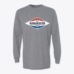 Namakagon Wisconsin Diamond Star Classic Long Sleeve T-Shirt