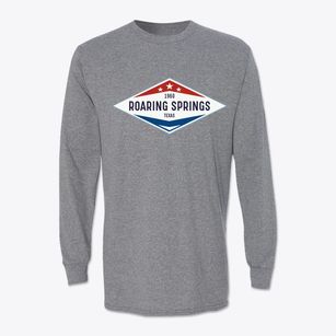 Roaring Springs Texas Diamond Star Classic Long Sleeve T-Shirt