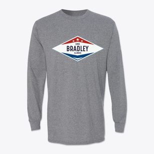 Bradley Illinois Diamond Star Classic Long Sleeve T-Shirt