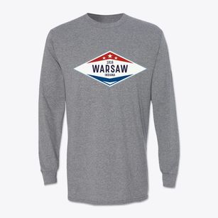 Warsaw Indiana Diamond Star Classic Long Sleeve T-Shirt