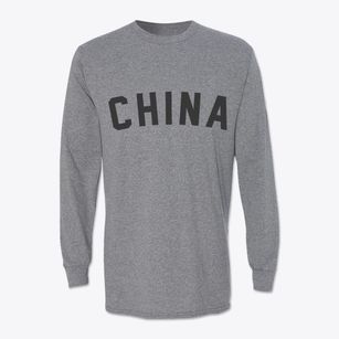 China Texas Classic Curve Classic Long Sleeve T-Shirt