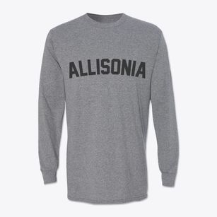 Allisonia Virginia Classic Curve Classic Long Sleeve T-Shirt