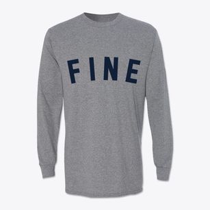 Fine New York Classic Curve Classic Long Sleeve T-Shirt