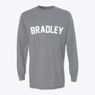 Bradley Illinois Classic Curve Classic Long Sleeve T-Shirt