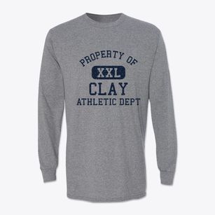 Clay California Athletic Dept Classic Long Sleeve T-Shirt