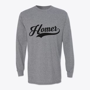 Homer Illinois Vintage Team Classic Long Sleeve T-Shirt
