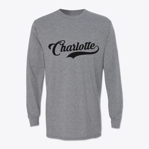 Charlotte Iowa Vintage Team Classic Long Sleeve T-Shirt