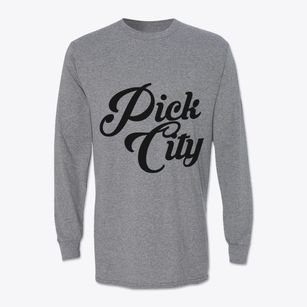 Pick City North Dakota Vintage Team Classic Long Sleeve T-Shirt