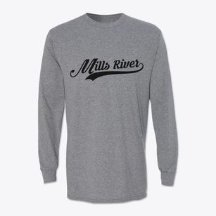 Mills River North Carolina Vintage Team Classic Long Sleeve T-Shirt