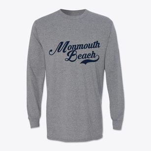 Monmouth Beach New Jersey Vintage Team Classic Long Sleeve T-Shirt