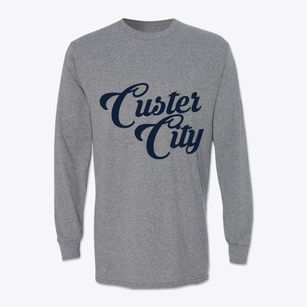 Custer City Oklahoma Vintage Team Classic Long Sleeve T-Shirt