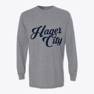 Hager City Wisconsin Vintage Team Classic Long Sleeve T-Shirt