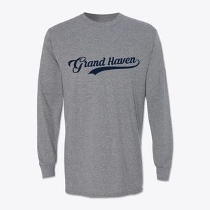 Grand Haven Michigan Vintage Team Classic Long Sleeve T-Shirt
