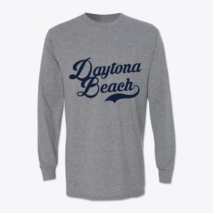 Daytona Beach Florida Vintage Team Classic Long Sleeve T-Shirt