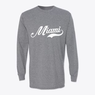 Miami Missouri Vintage Team Classic Long Sleeve T-Shirt