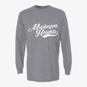 Muskegon Heights Michigan Vintage Team Classic Long Sleeve T-Shirt
