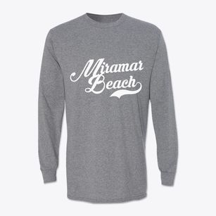 Miramar Beach Florida Vintage Team Classic Long Sleeve T-Shirt
