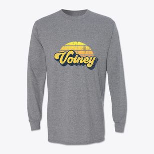 Volney New York Sublime Sunset Classic Long Sleeve T-Shirt