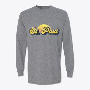 St. Paul Virginia Sublime Sunset Classic Long Sleeve T-Shirt