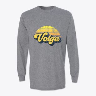 Volga Iowa Sublime Sunset Classic Long Sleeve T-Shirt
