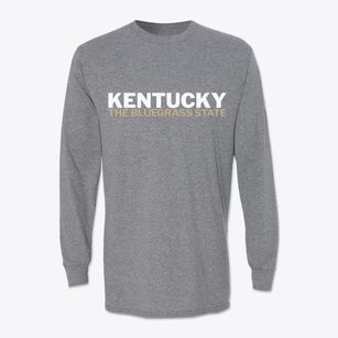 Kentucky White and Gold Classic Long Sleeve T-Shirt