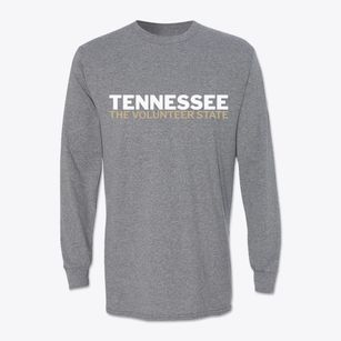  Tennessee White and Gold Classic Long Sleeve T-Shirt