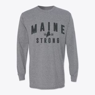  Maine Strong Classic Long Sleeve T-Shirt