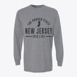  New Jersey Motto Classic Long Sleeve T-Shirt