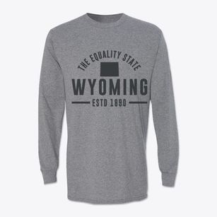  Wyoming Motto Classic Long Sleeve T-Shirt