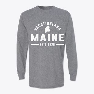  Maine Motto Classic Long Sleeve T-Shirt