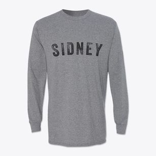 Sidney Montana Timeless Retro Classic Long Sleeve T-Shirt