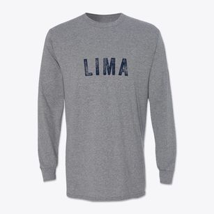 Lima New York Timeless Retro Classic Long Sleeve T-Shirt