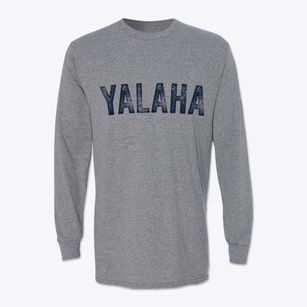 Yalaha Florida Timeless Retro Classic Long Sleeve T-Shirt