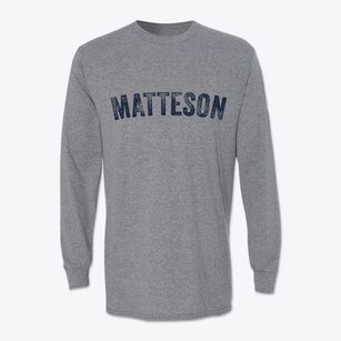 Matteson Illinois Timeless Retro Classic Long Sleeve T-Shirt
