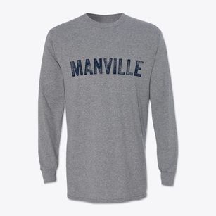 Manville Wyoming Timeless Retro Classic Long Sleeve T-Shirt