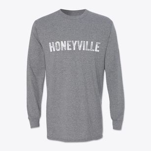 Honeyville Utah Timeless Retro Classic Long Sleeve T-Shirt