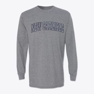 New Carlisle Ohio Trendy Block Classic Long Sleeve T-Shirt