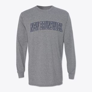 New Brunswick New Jersey Trendy Block Classic Long Sleeve T-Shirt