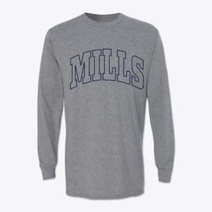 Mills Wyoming Trendy Block Classic Long Sleeve T-Shirt