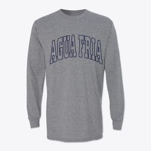 Agua Fria New Mexico Trendy Block Classic Long Sleeve T-Shirt
