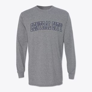 Central City Iowa Trendy Block Classic Long Sleeve T-Shirt