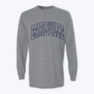 Earlville New York Trendy Block Classic Long Sleeve T-Shirt