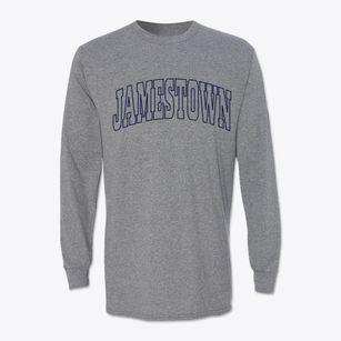 Jamestown Missouri Trendy Block Classic Long Sleeve T-Shirt