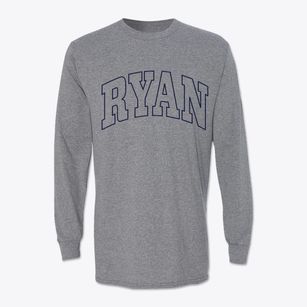 Ryan Iowa Trendy Block Classic Long Sleeve T-Shirt