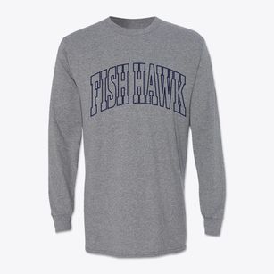 Fish Hawk Florida Trendy Block Classic Long Sleeve T-Shirt
