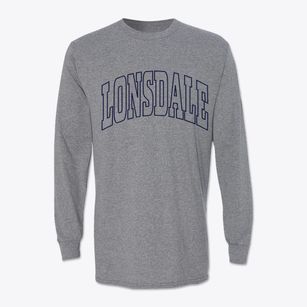 Lonsdale Arkansas Trendy Block Classic Long Sleeve T-Shirt
