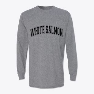 White Salmon Washington Varsity Classic Long Sleeve T-Shirt